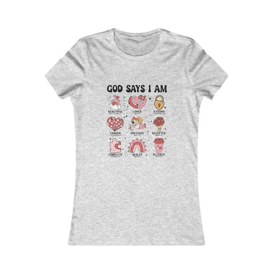 Christian T-Shirt - God Said I Am