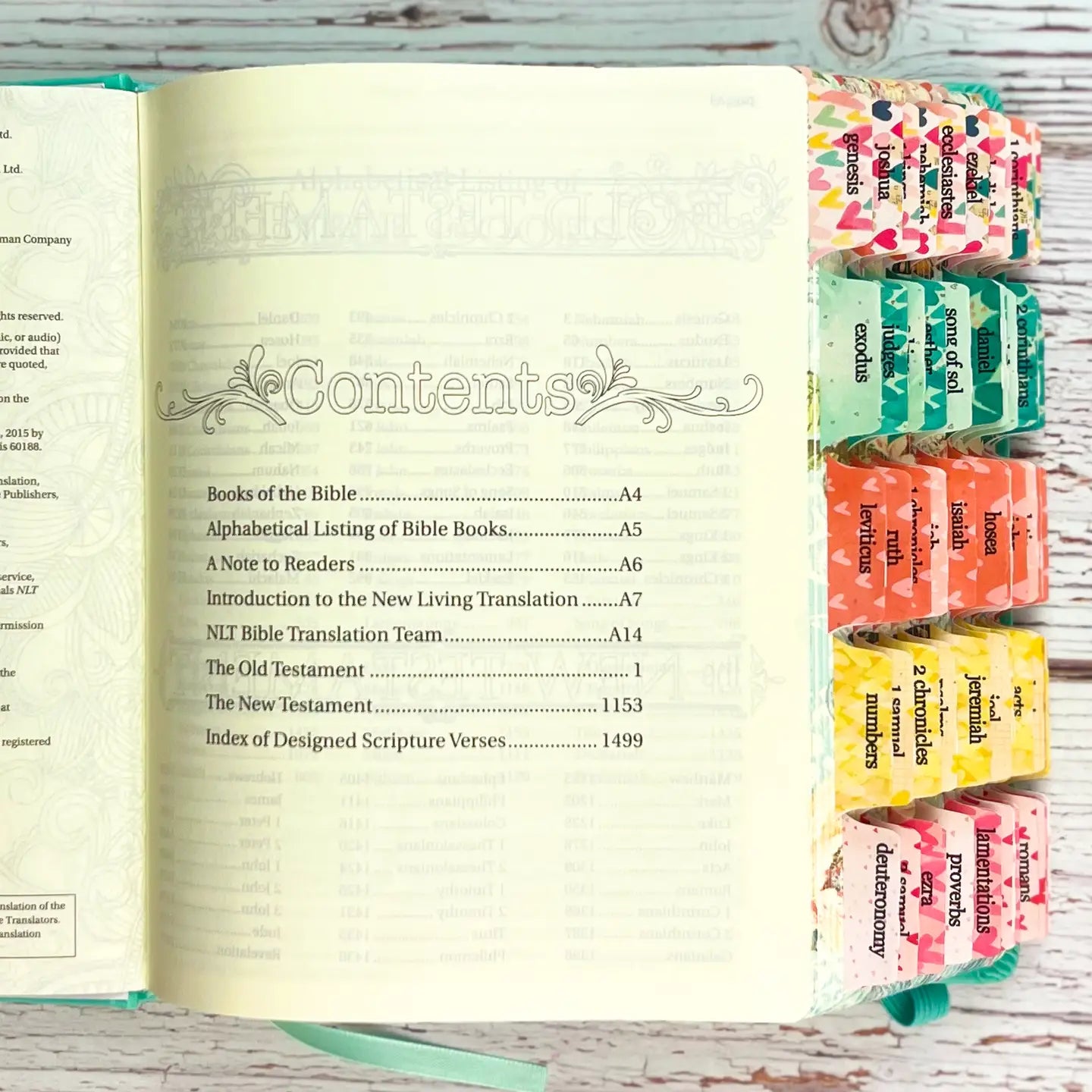 Bible Index Tabs- Season Of Love